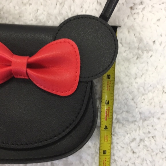 MINI Leather Purse with Red bow - Picture 6 of 6